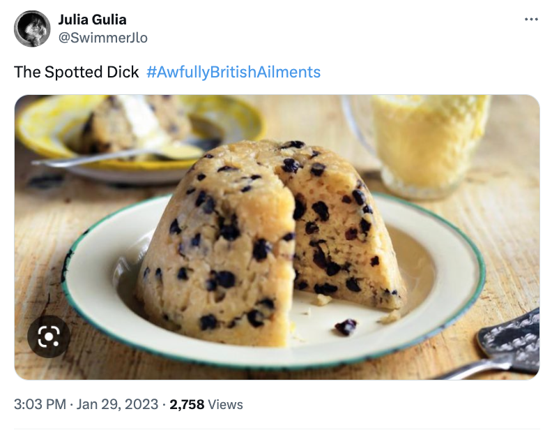 spotted dick - Julia Gulia The Spotted Dick 2,758 Views